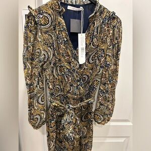 MOS the label Jumpsuit in Parisian Soul collection. XS NWT
